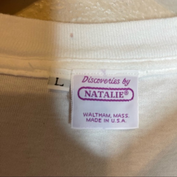 Vintage Single Stitch Tennis Embroidered T-Shirt Unisex Size Large - Picture 3 of 10